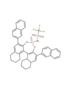 Astatech (S)-N-(2,6-DI(NAPHTHALEN-2-YL)-4-OXIDO-7A,8,9,10,11,11A,12,13,14,15-DECAHYDRODINAPHTHO[2,1-D:1,2-F][1,3,2]DIOXAPHOSPHEPIN-4-YL)-1,1,1-TRIFL